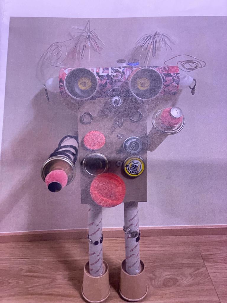 Upcycling Roboter bauen